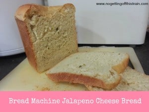 Bread Machine Jalapeno Cheese Bread