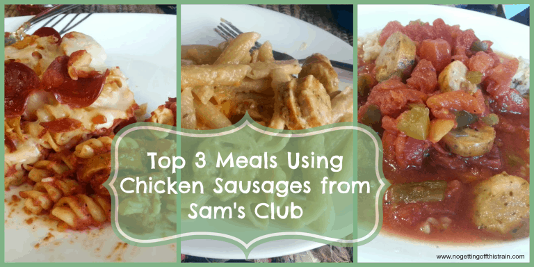 My Top 3 Meals Using a Pack of Sam's Club Chicken Sausages
