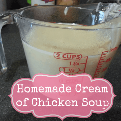 Homemade Cream of Chicken Soup