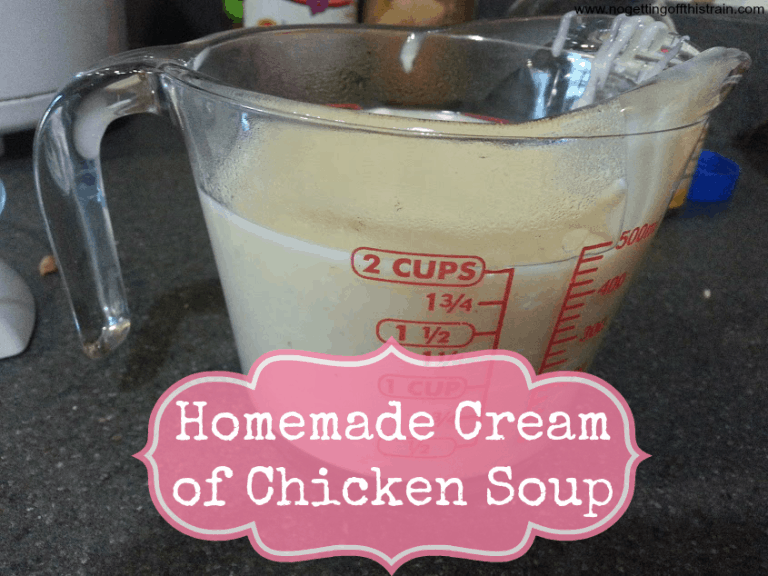 Homemade Cream of Chicken Soup