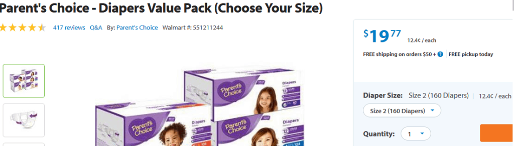 How do you find the best deals on diapers? It's easy when you use the price-per-diaper formula! Click here to see prices, stores, and more tips! www.nogettingoffthistrain.com