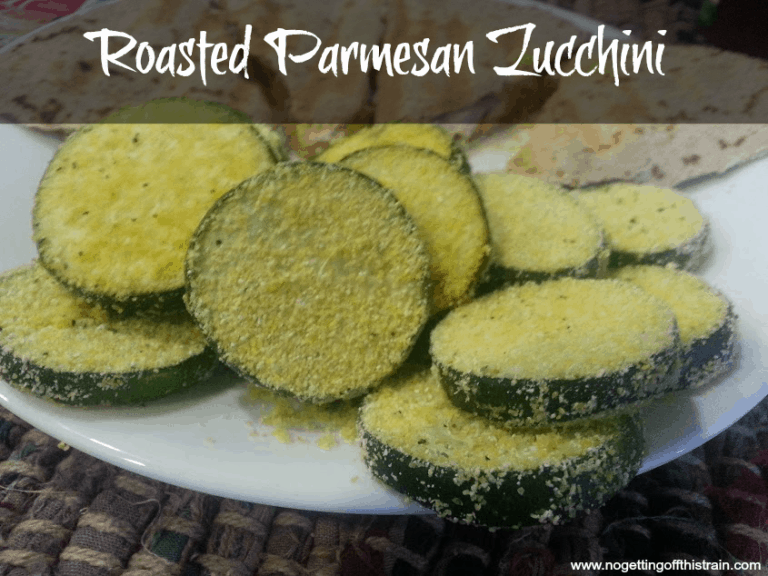 Roasted Parmesan Zucchini