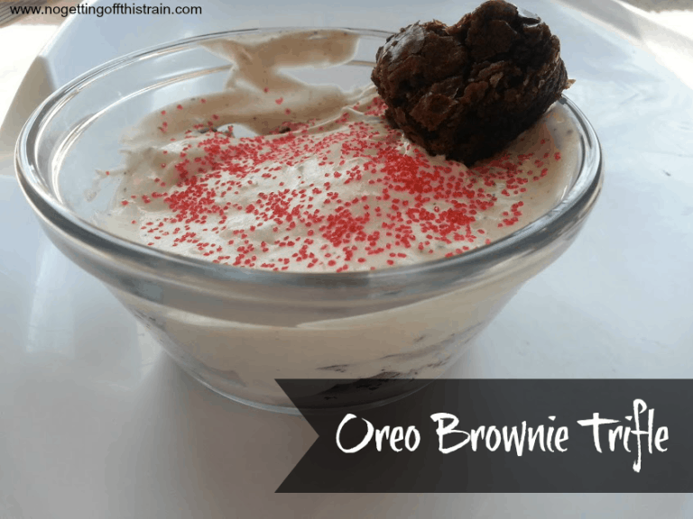 Oreo Brownie Trifle