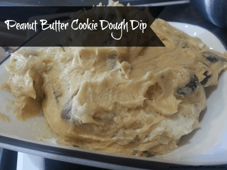 Peanut Butter Cookie Dough Dip