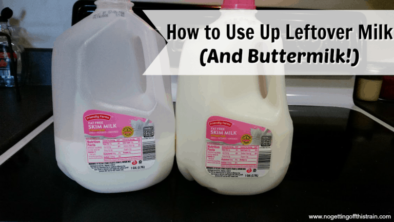 How to Use Up Leftover Milk and Buttermilk