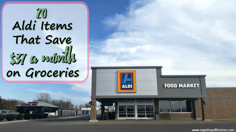 20 Aldi Items That Save $37 a Month on Groceries