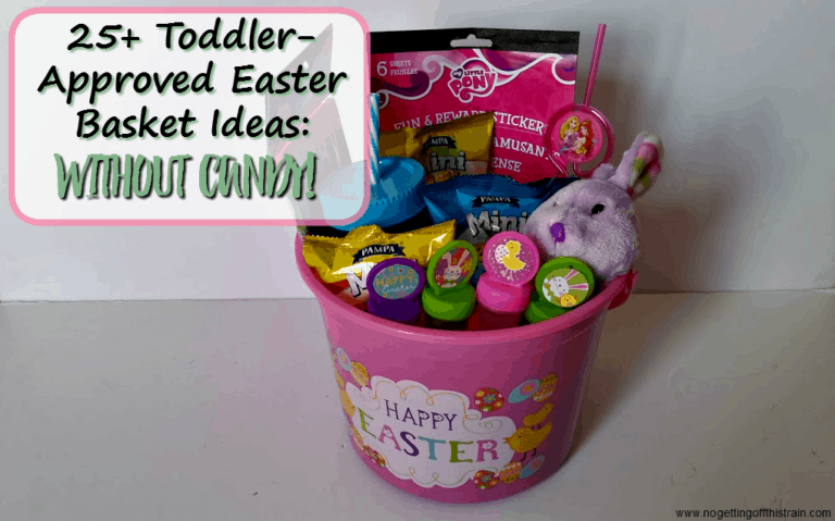 Toddler-Approved Easter Basket Ideas- No Candy!