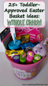 Toddler-Approved Easter Basket Ideas- No Candy!