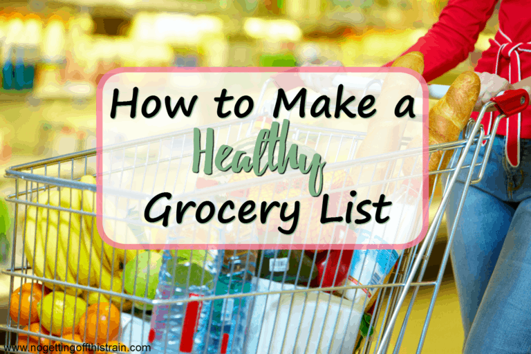 How to Make a Healthy Grocery List