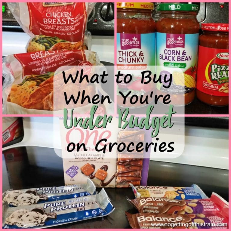 What to Buy When You're Under Budget on Groceries
