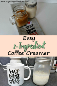 Easy 2-Ingredient Coffee Creamer