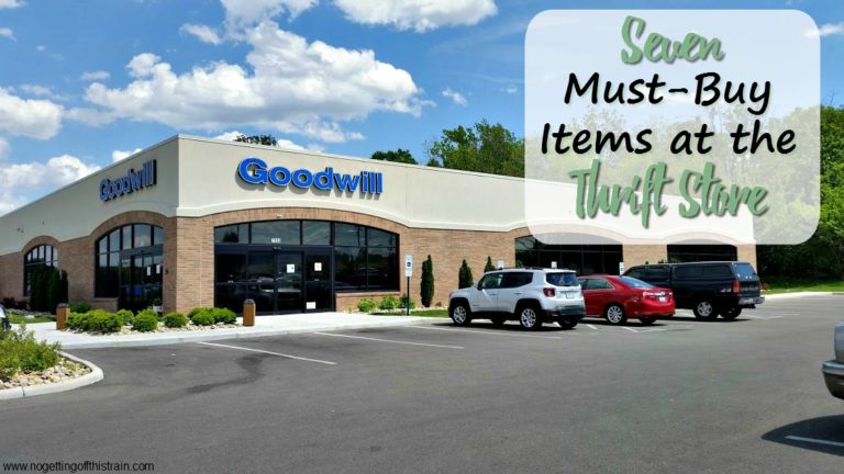7 Must-Buy Items at the Thrift Store