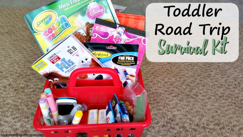 Are you going on vacation with your toddler this year? Keep him entertained with a toddler road trip survival kit! Frugal and fun ideas!