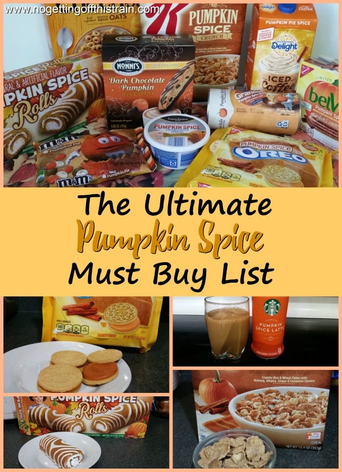 Are you a fan of pumpkin spice in the Fall? Here is your ultimate Pumpkin Spice must buy list for delicious Fall breakfasts, snacks, and more!