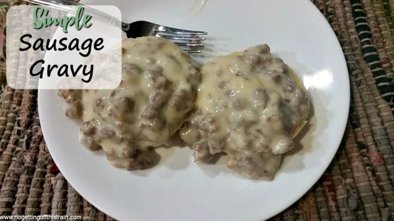 Simple Sausage Gravy