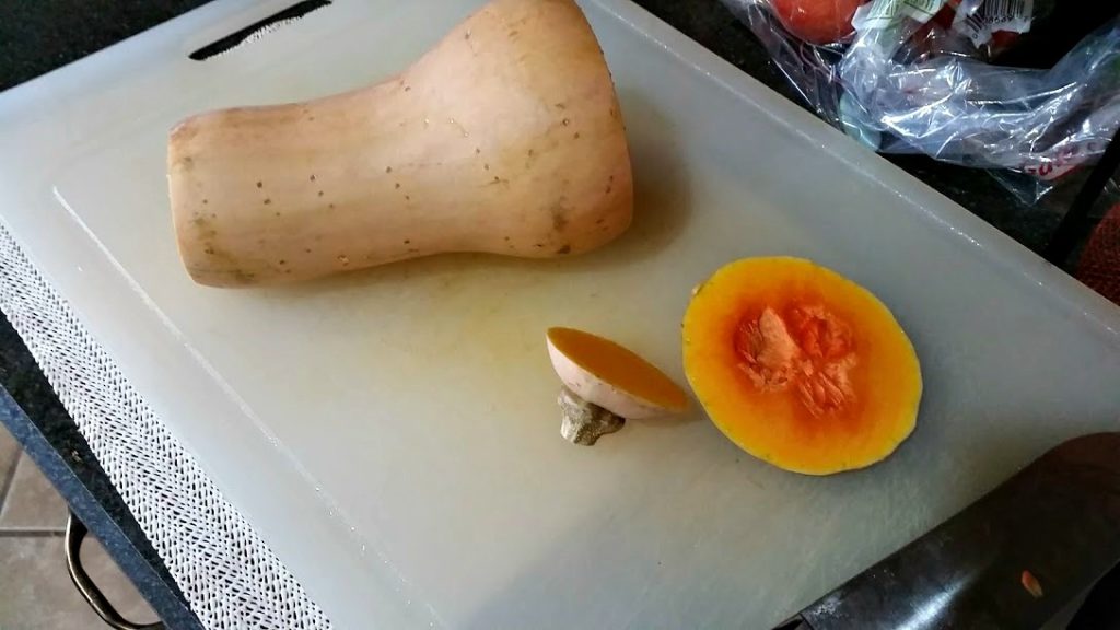 Don't be intimidated by squash! Here's how to cut a butternut squash- the easiest way ever, and much cheaper than buying pre-cut.