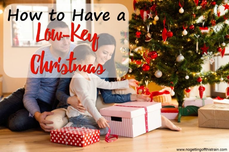 How to Have a Low-Key Christmas