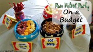 Paw Patrol Party on a Budget