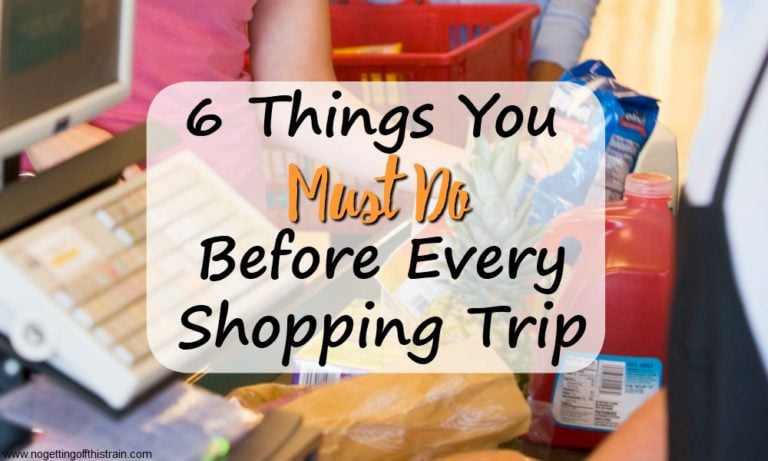 6 Things You Must Do Before Every Shopping Trip