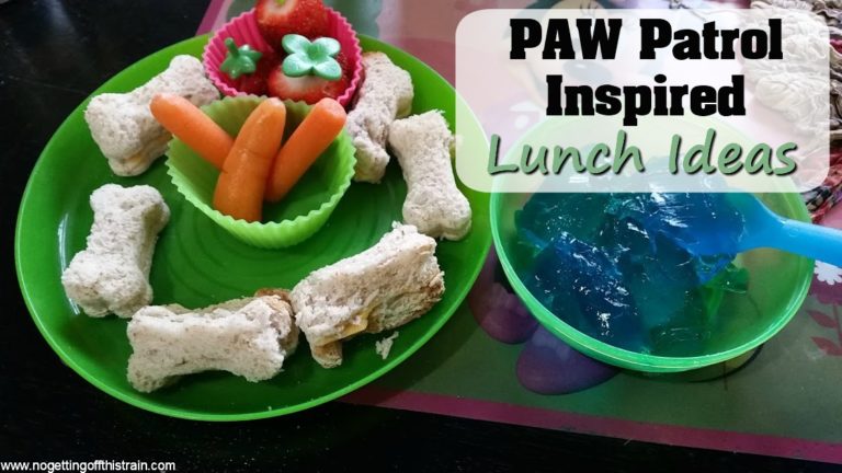 Paw Patrol Inspired Lunch Ideas