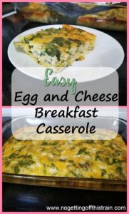 Easy Egg and Cheese Breakfast Casserole