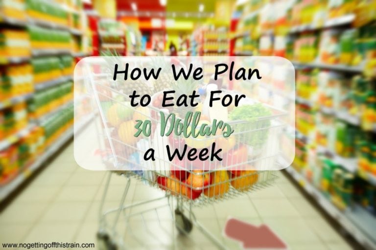 How We Ate for $30 a Week in 2018
