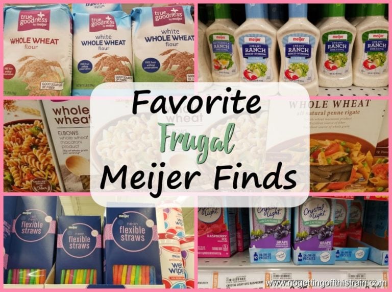 Favorite Frugal Meijer Finds