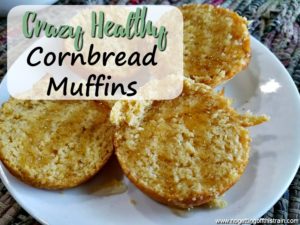Crazy Healthy Cornbread Muffins
