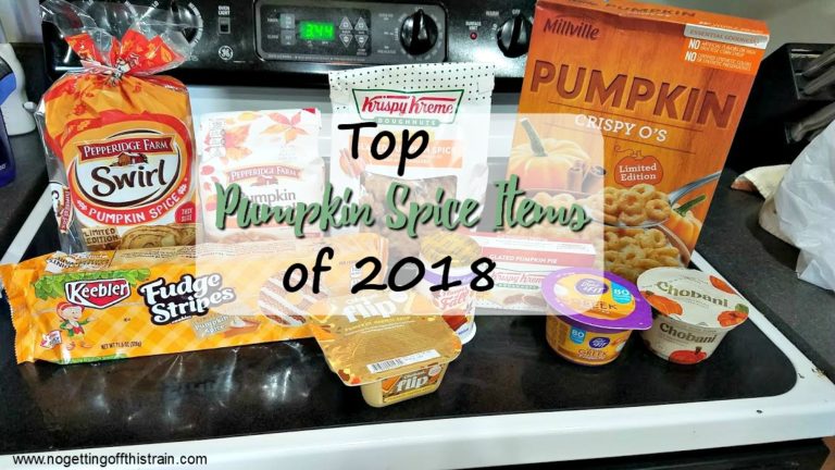 Top Pumpkin Spice Items of 2018