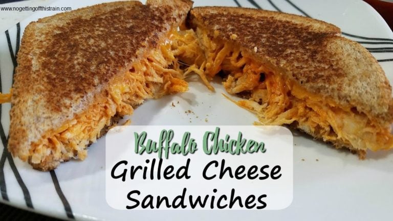 Buffalo Chicken Grilled Cheese Sandwiches