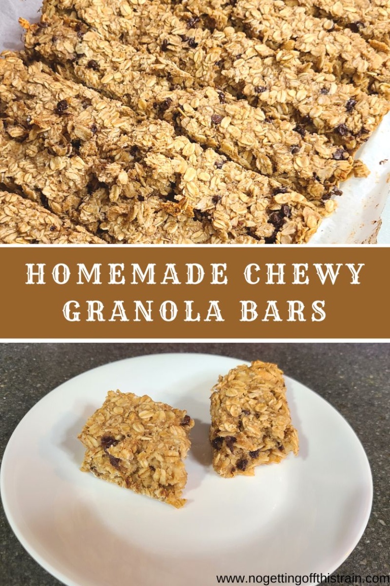Healthier Homemade Oatmeal Raisin Granola Bars