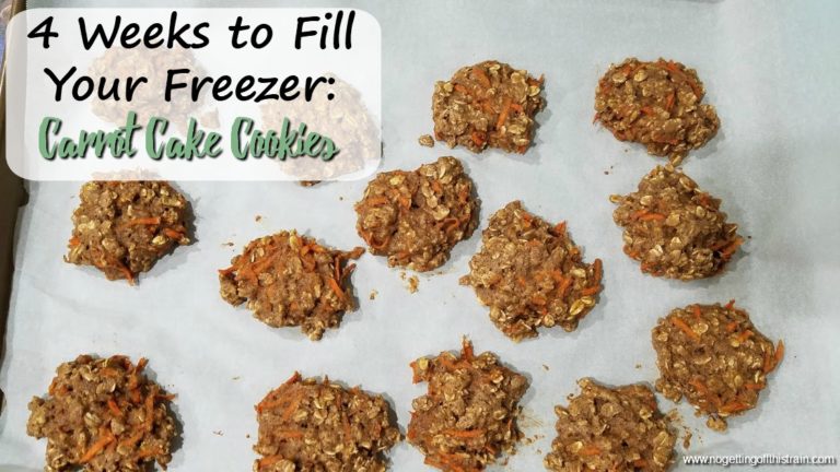 Freezer Carrot Cake Cookies