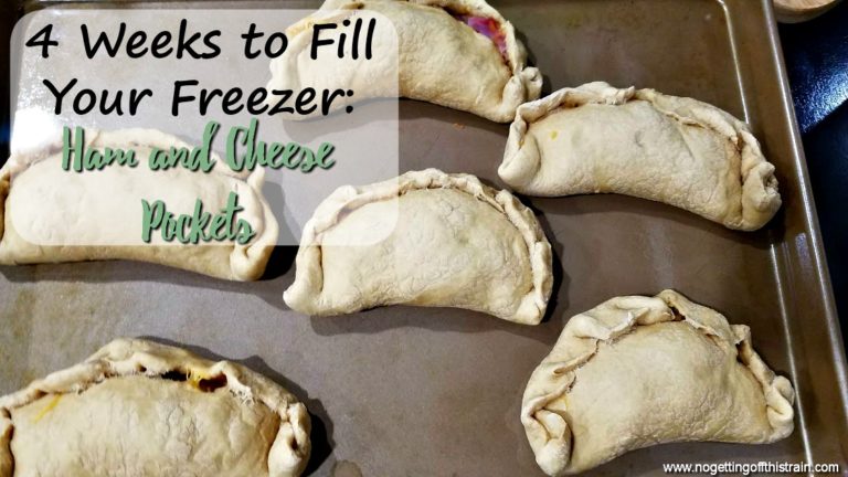 Freezer Ham and Cheese Pockets (4 Weeks to Fill Your Freezer Day 6)