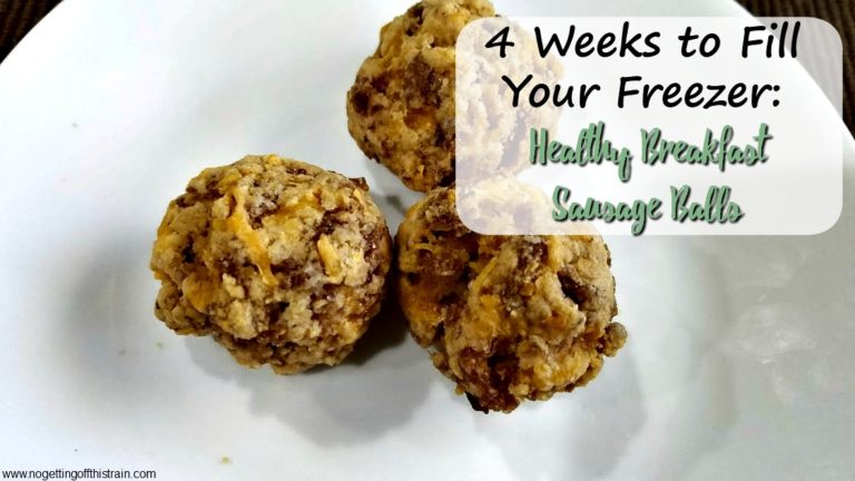 Healthy Breakfast Sausage Balls (4 Weeks to Fill Your Freezer Day 5)