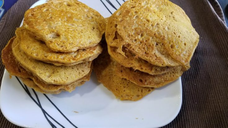 Healthy Pumpkin Pancakes