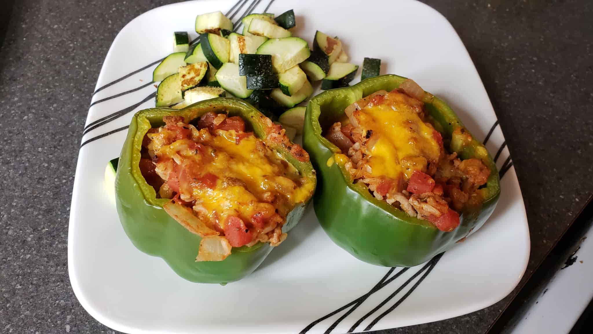 The BEST Freezer Stuffed Peppers - No Getting Off This Train