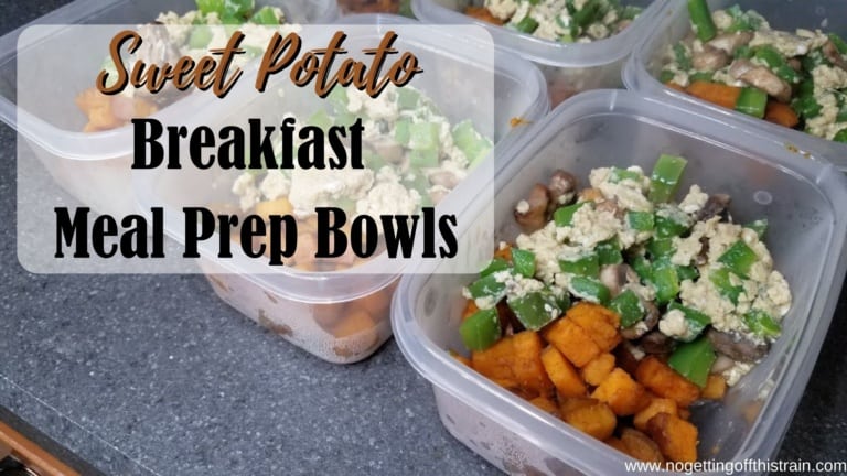 Sweet Potato Breakfast Meal Prep Bowls