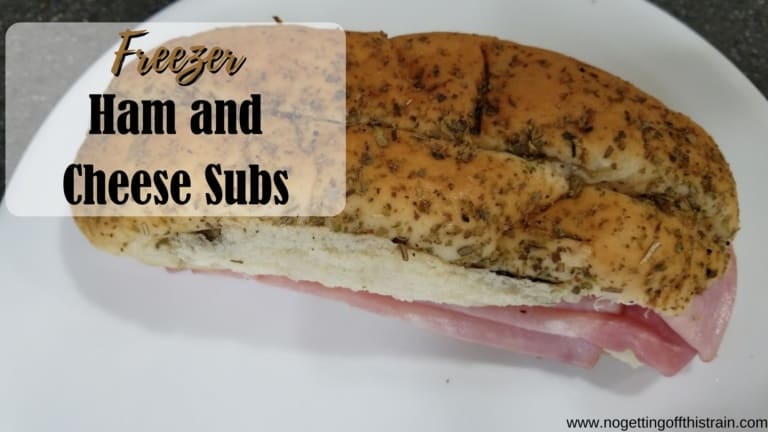 Ham and Cheese Freezer Sandwiches