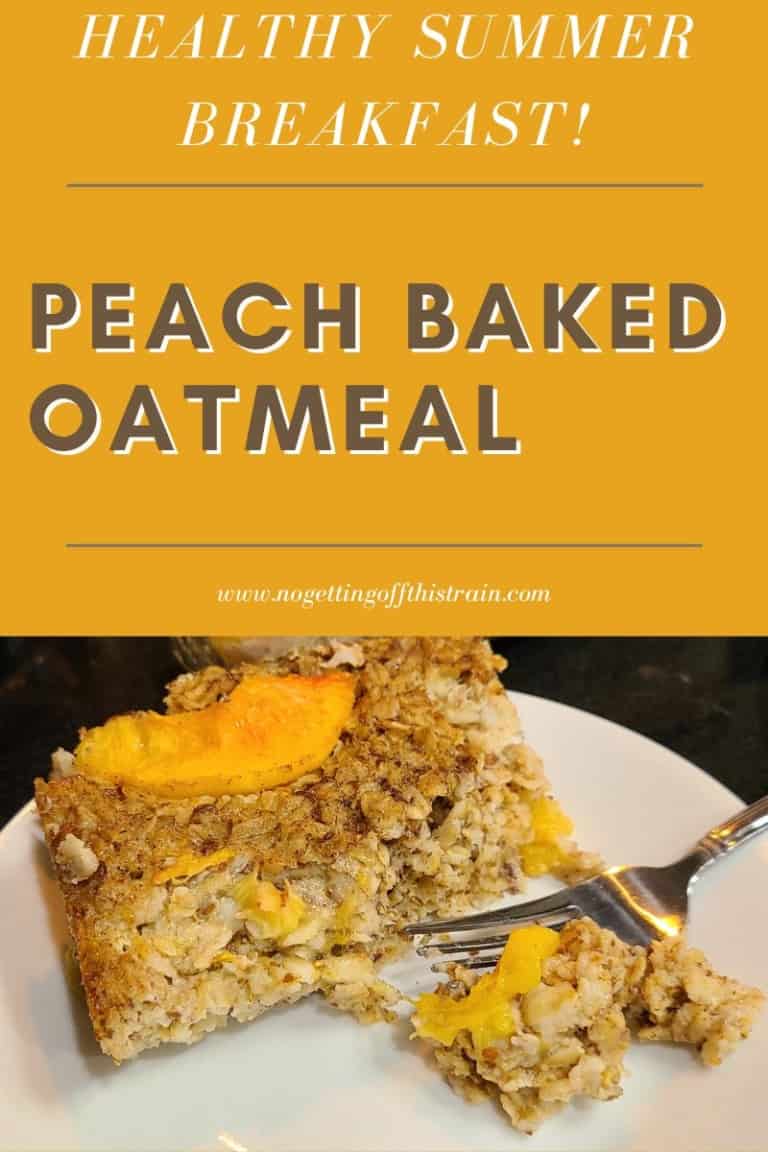 Peach Baked Oatmeal Recipe