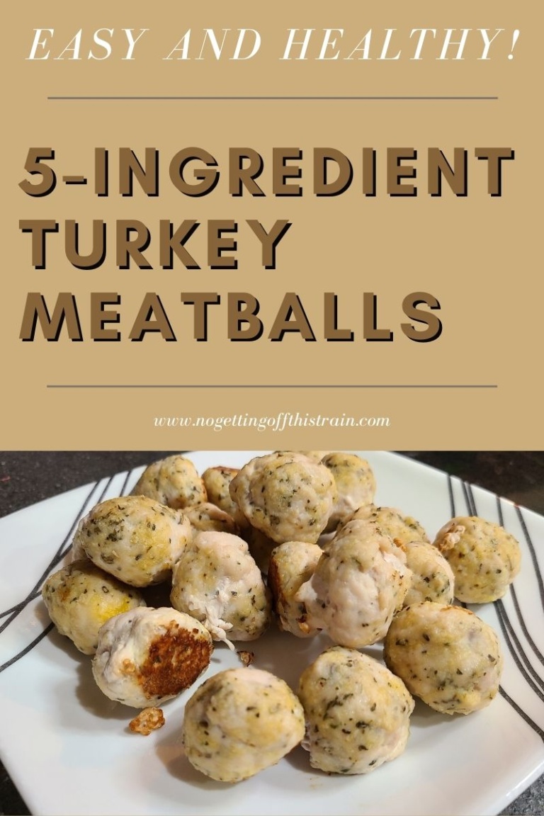 Easy 5-Ingredient Turkey Meatball Recipe