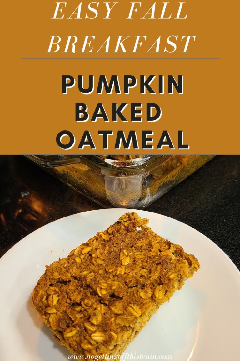 Pumpkin Baked Oatmeal