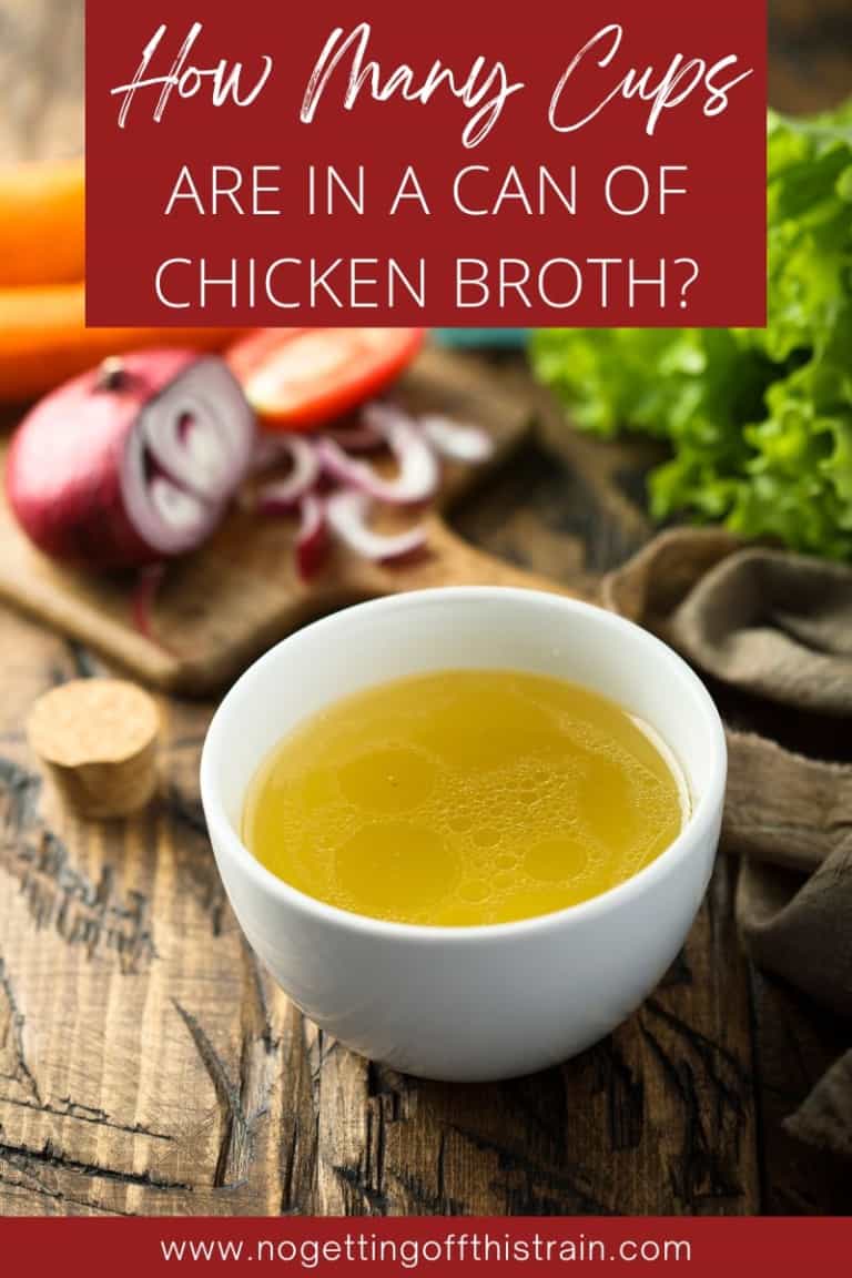 How Many Cups are in a Can of Chicken Broth?