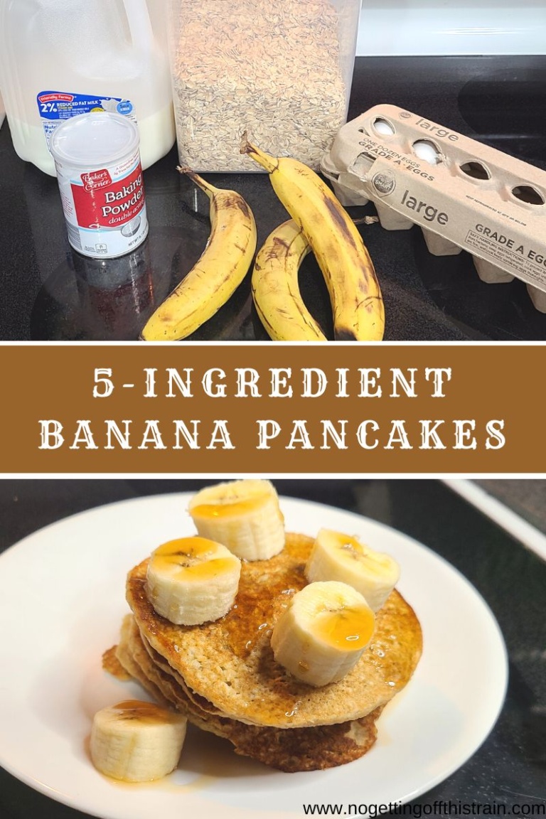 5-Ingredient Banana Pancakes