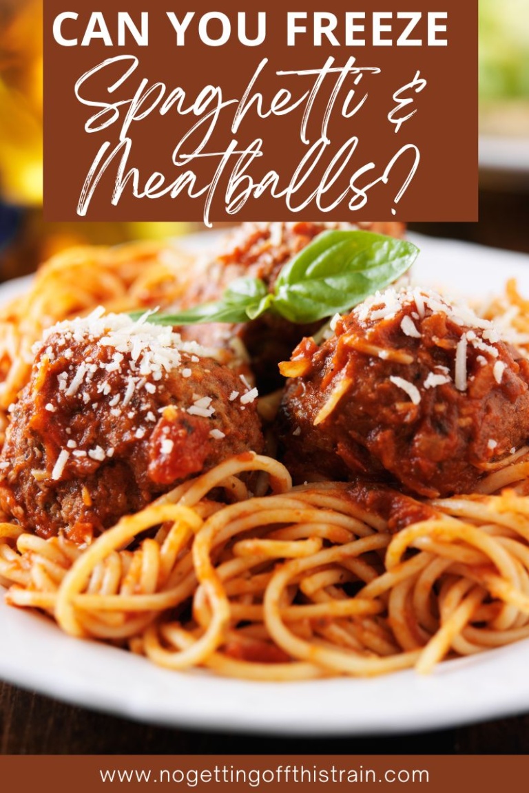 Can you Freeze Spaghetti and Meatballs?