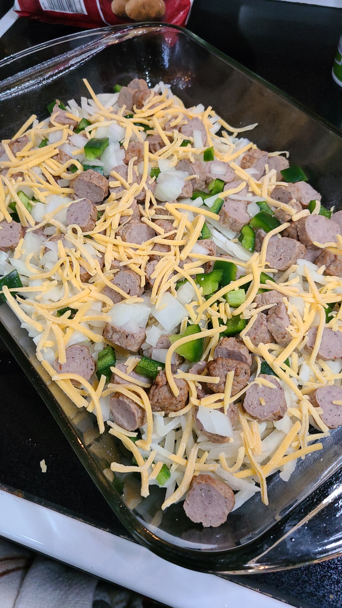 Hash Brown Breakfast Casserole (Freezer Friendly!) No Getting Off