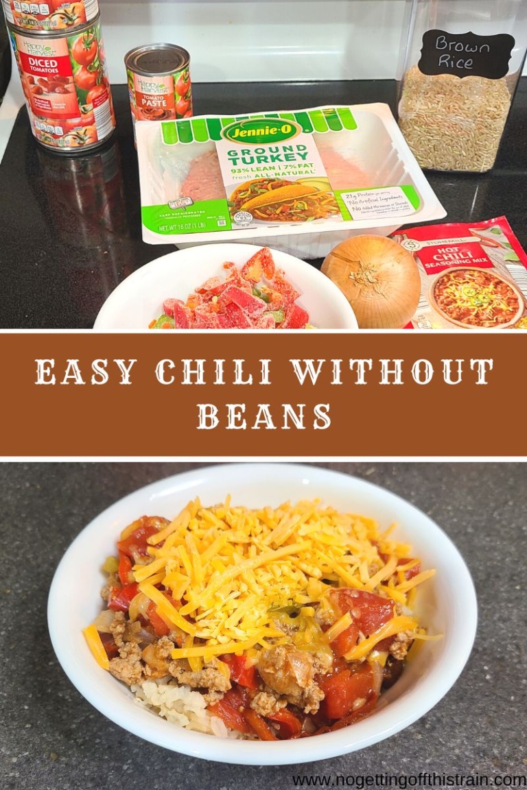 Quick and Easy No-Bean Chili