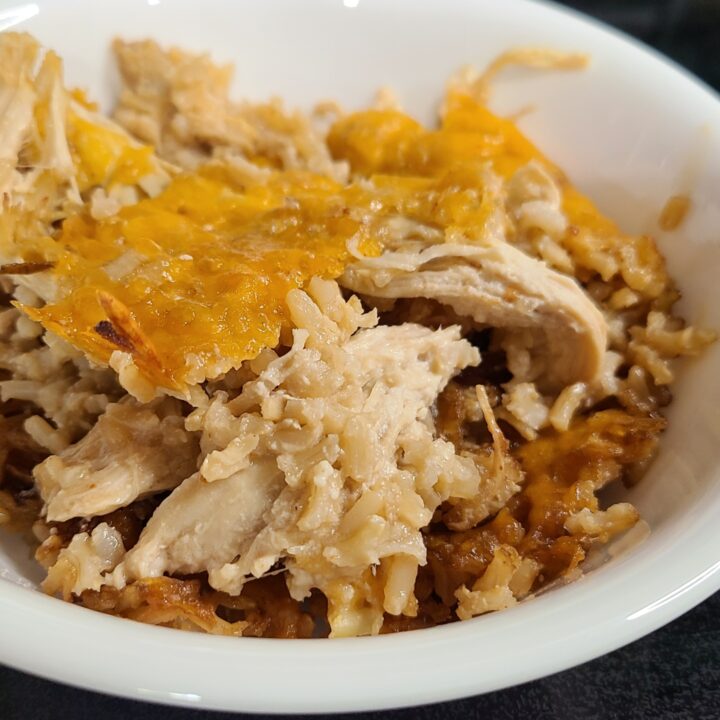 5-Ingredient Chicken and Rice Casserole