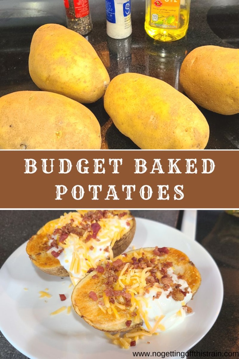 Easy Baked Potato Recipe on a Budget