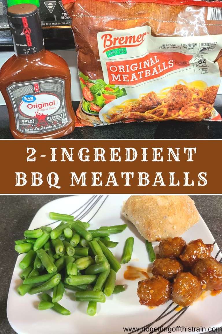 2 Ingredient BBQ Meatballs Recipe: Easy and Quick!