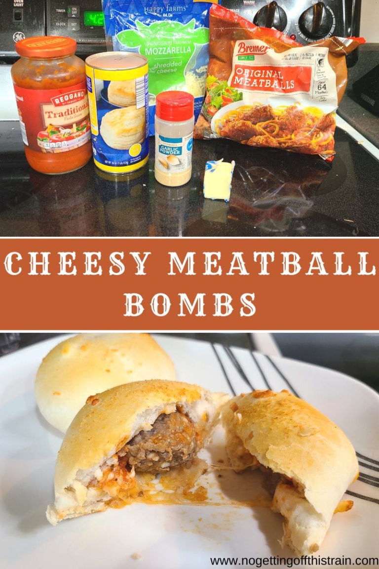 Cheesy Pizza Meatball Bombs Recipe